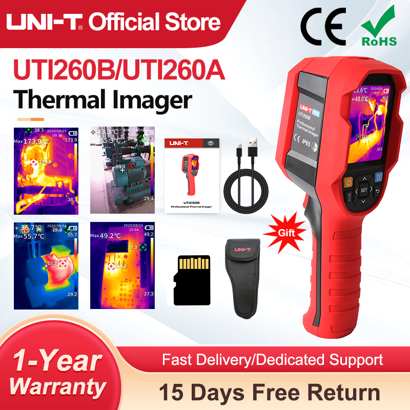 Nf 521 Thermal Imaging Camera - Caméra d'imagerie thermique UNI-T UTI260B UTI260A,