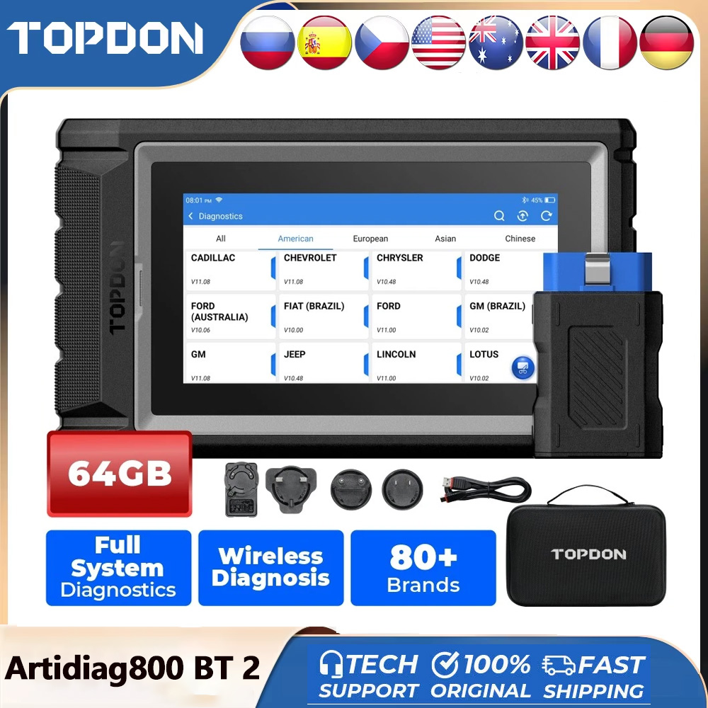 Topdon Tc001 Thermal Camera - Outil de diagnostic automobile TOPDON ArtiDiag800