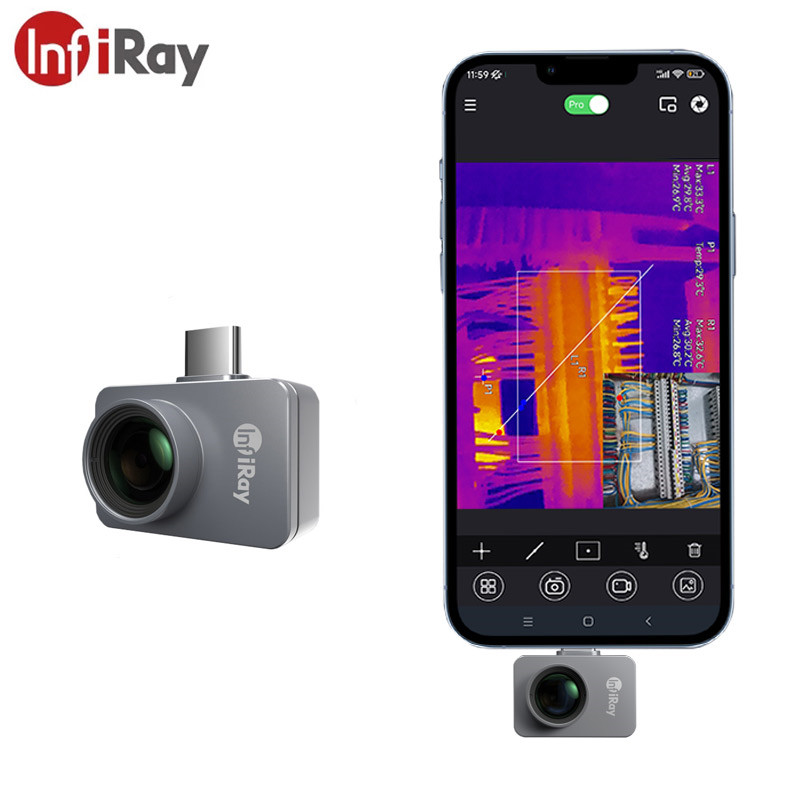 Infiray P2 Pro Macro Lens - Caméra thermique Infiray P2 PRO 256x192
