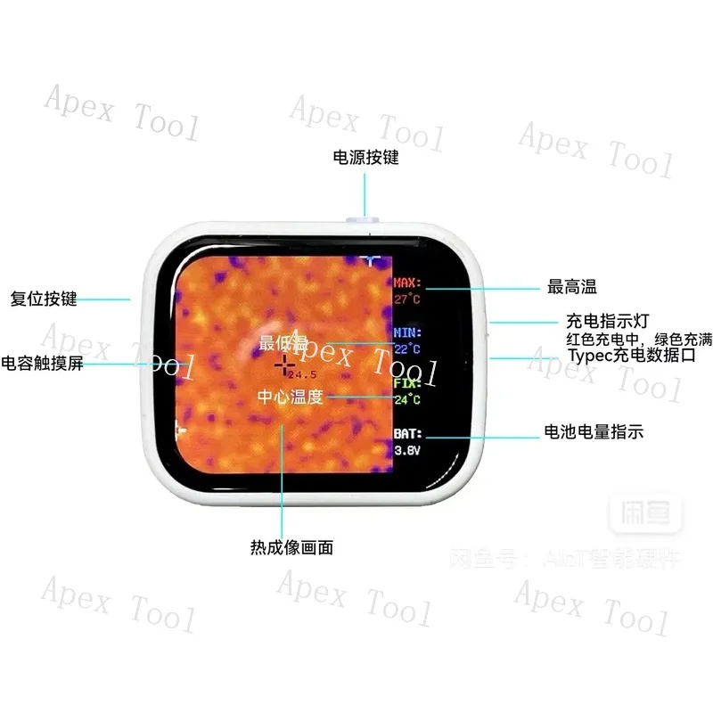 Appareil de vision nocturne à  - Underfloor Heating Thermal Detector avis et prix