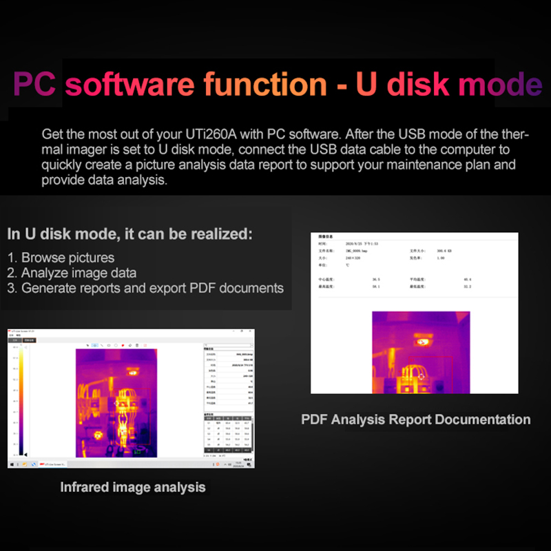 Caméra d'imagerie thermique UN - Nf 521 Thermal Imaging Camera avis et prix