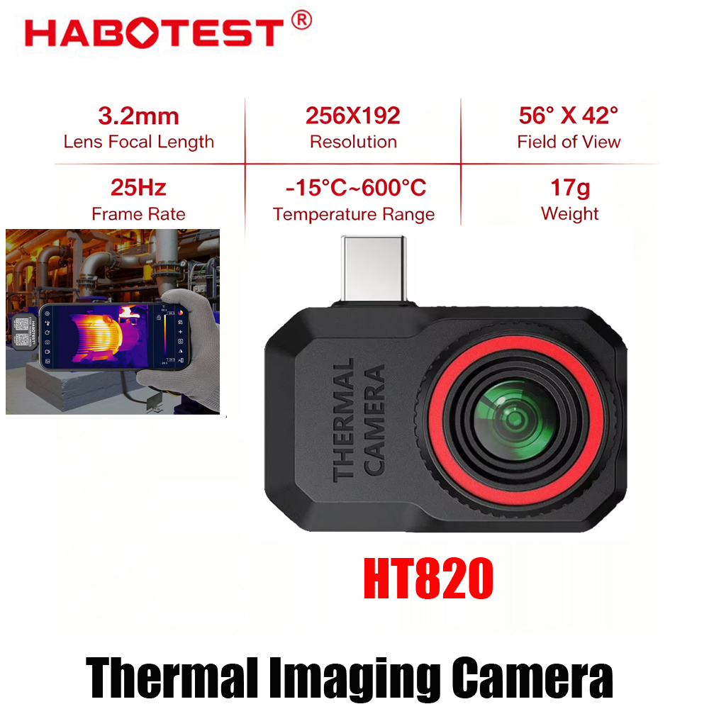 Nouvelle caméra thermique HABO - Thermal Imaging Camera 256X192 avis et prix