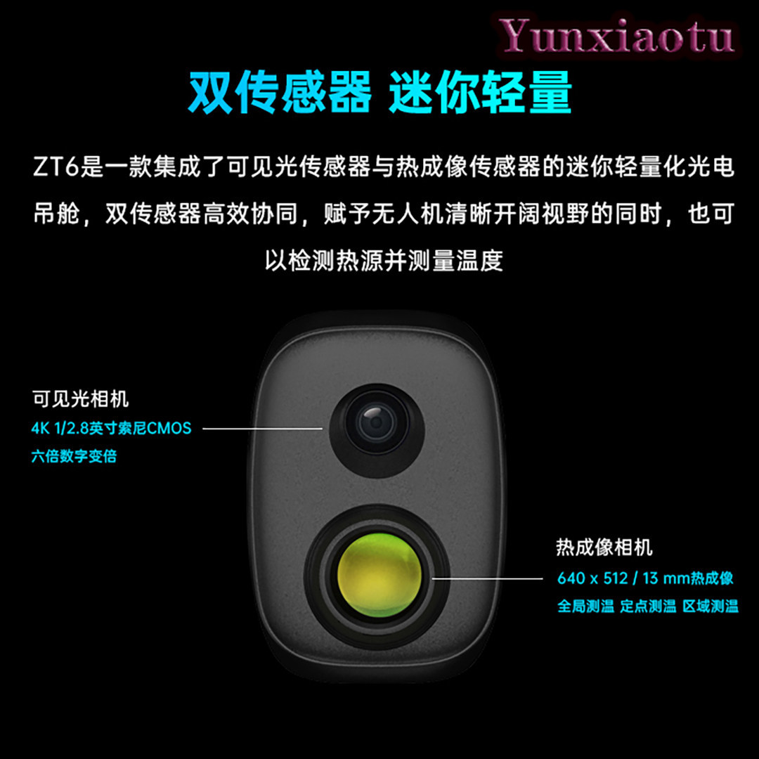 Caméra thermique SIYI ZT6 Mini - Thermal Imager Drone Gimbal avis et prix