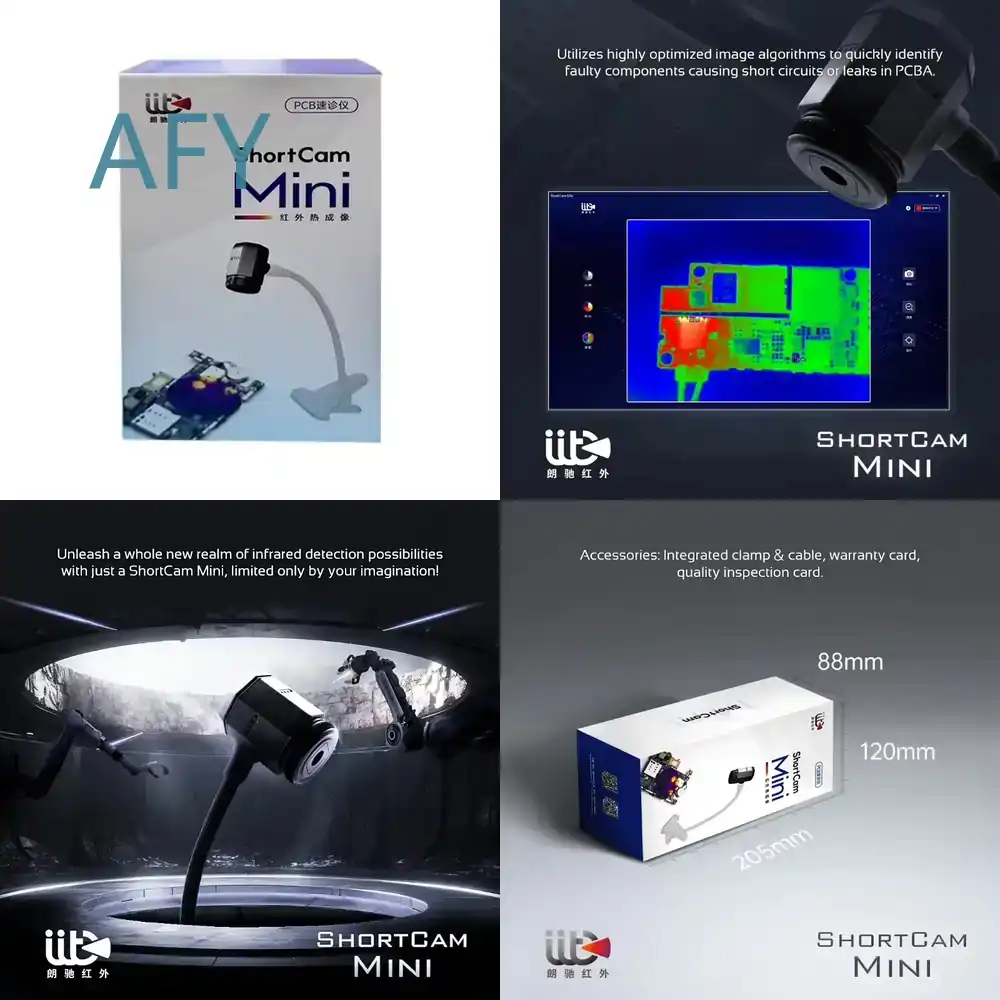 Caméra thermique infrarouge mi - Shortcam Thermal Imaging Pcb avis et prix