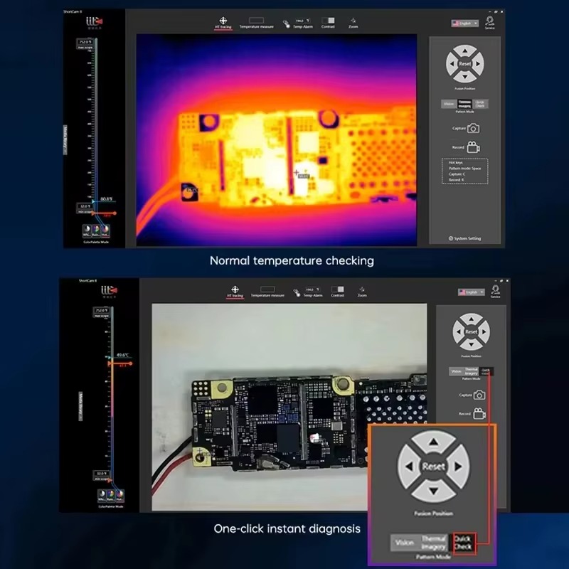 Caméra thermique infrarouge Sh - Shortcam Thermal Imaging Pcb avis et prix