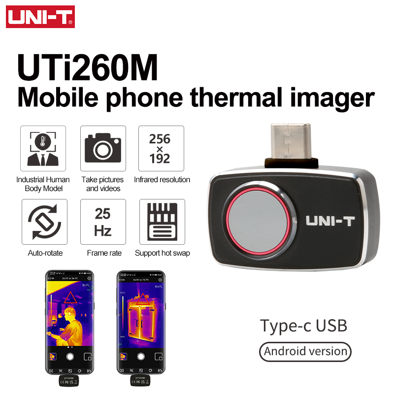 Imageur thermique UNI-T pour S - Thermal Imaging Camera 256X192 avis et prix